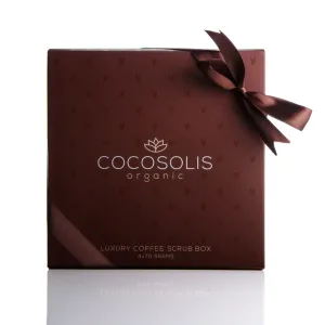 Cocosolis Luxury Coffee Scrub BOX 280g (4 x 70 g)