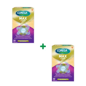 Pachet Corega Max Clean, 30 tablete efervescente, Haleon Romania