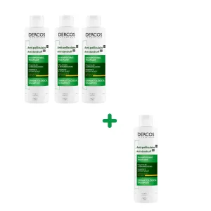 Pachet Dercos sampon antimatreata par uscat, 390 ml, L`' Oreal Romania